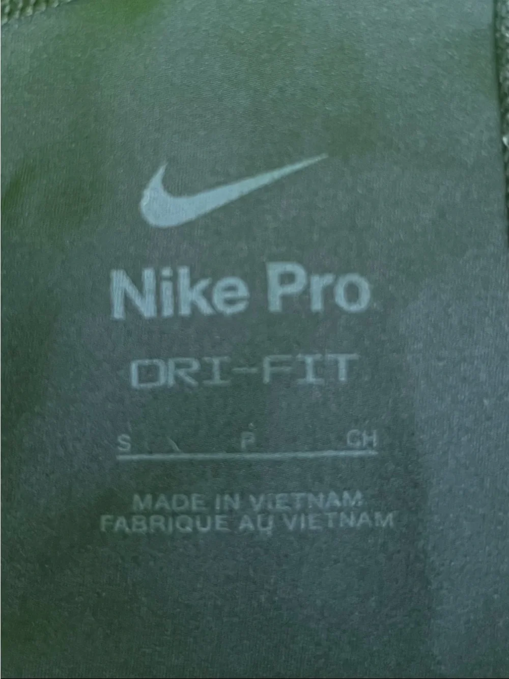Nike Pro Dri-FIT Girls Youth Small Compression Shorts Black Volt Like New